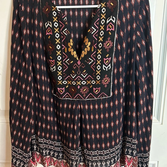 HALEBOB V Neck long sleeve blouse size Large - Picture 11 of 14